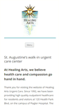 Mobile Screenshot of healingartsurgentcare.com